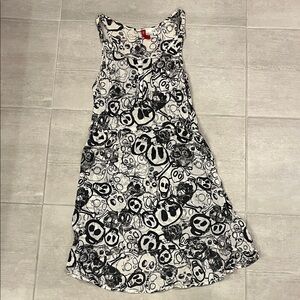 Skull Print Dress